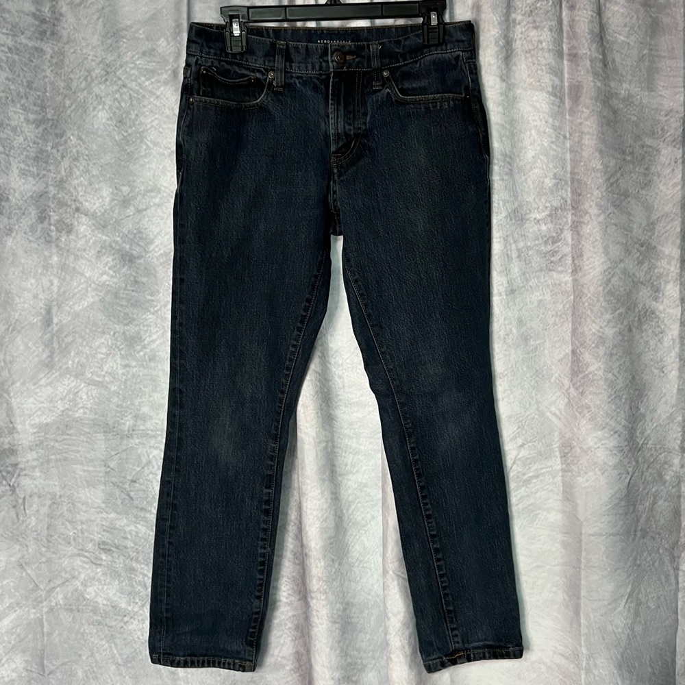 Aeropostale Dark Wash Skinny Jeans - 29x27